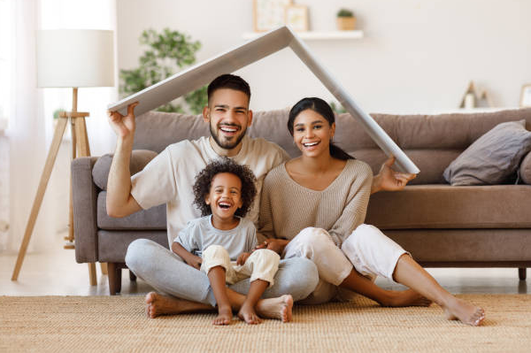 Happy moving customers